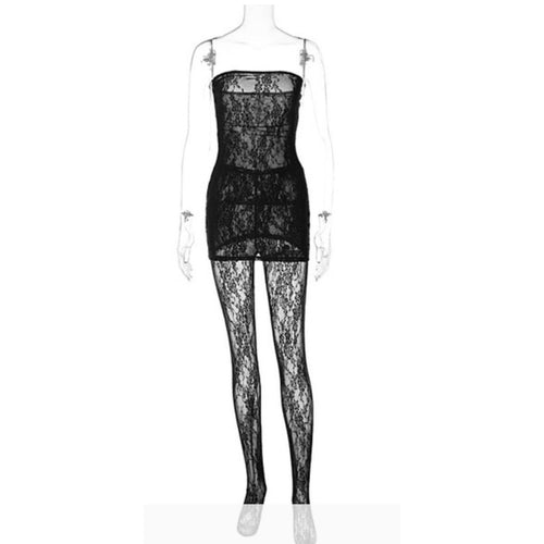 Fancy Lace Set (Black)