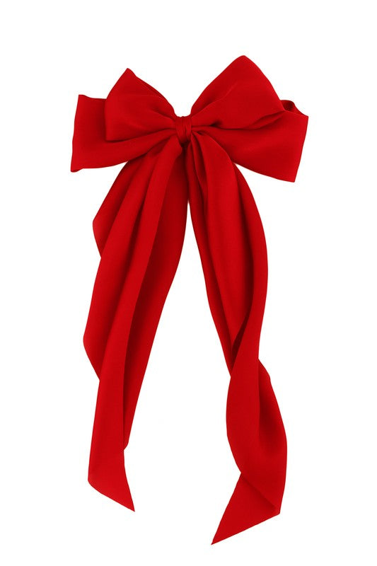 Red Hair Bow