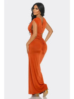Elegant Waist Out Maxi