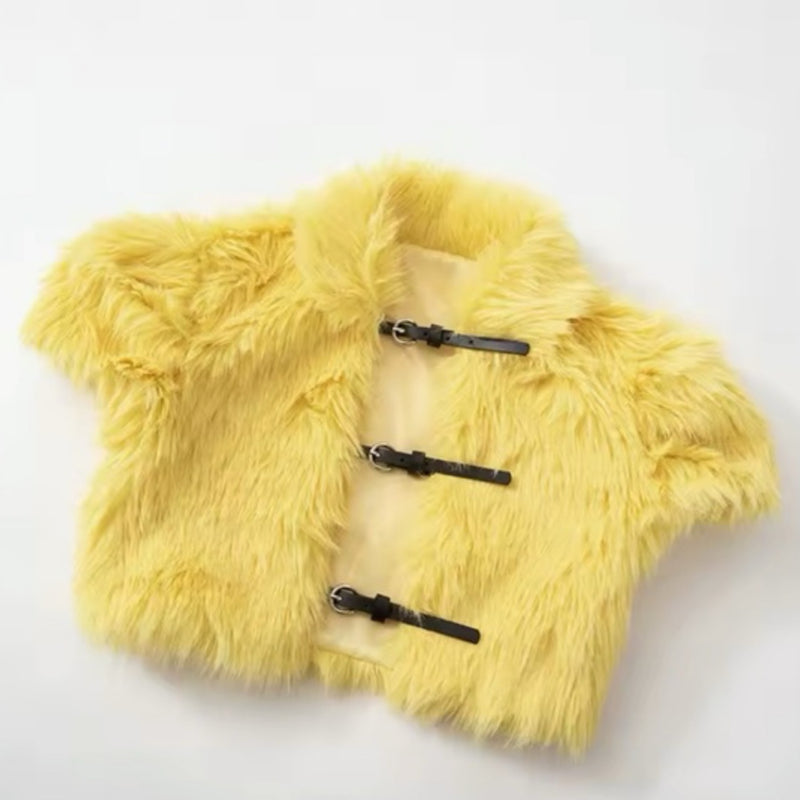 Jan Doe Crop Vest (Yellow)
