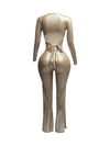 Shimmer Tie Back Jumpsuit