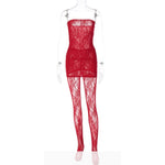 Fancy Lace Set (Red)