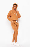 Cozy Sweatsuit - Camel