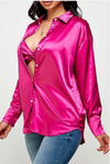 All Around Blouse (Fuchsia)