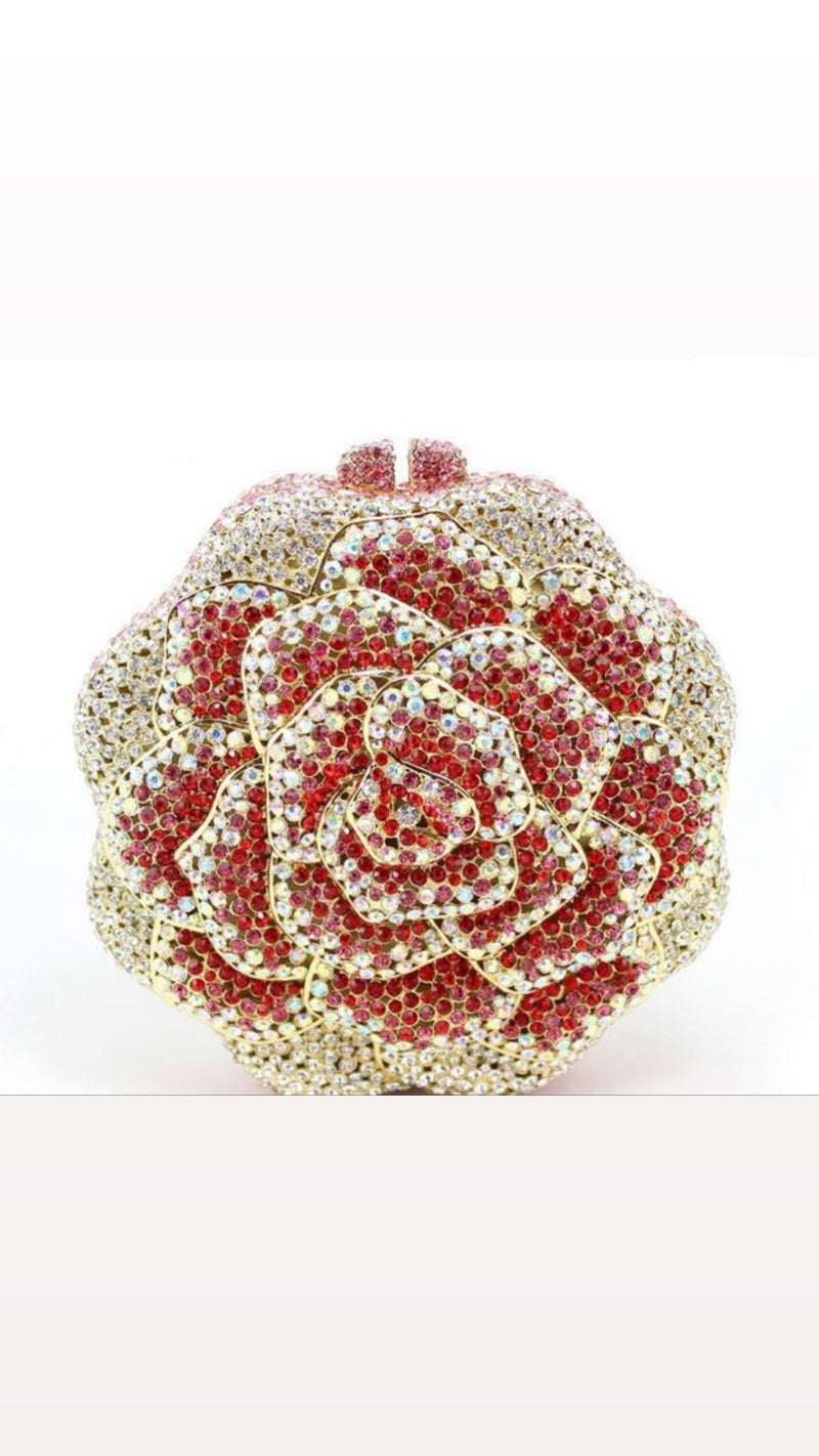 Flowers Luxury Clutch