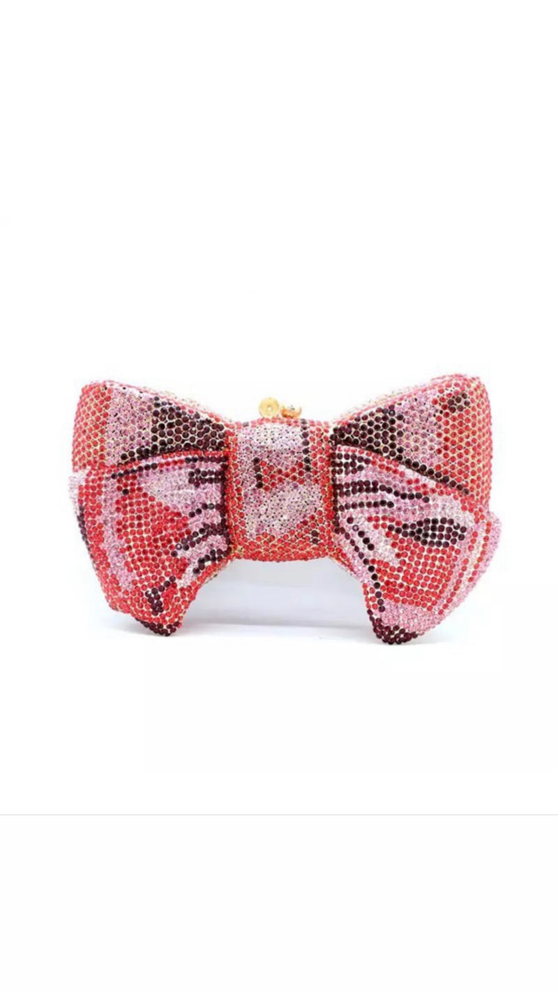 Bow tie Luxury Clutch